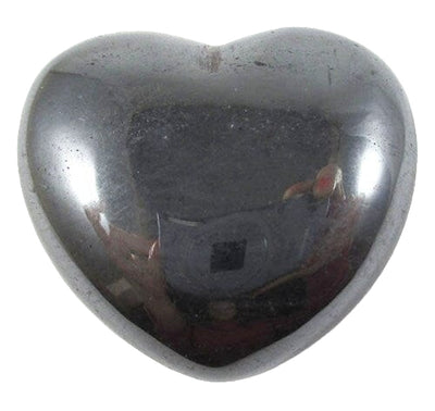 Haematite Heart | Crystal Carvings | Polished Crystal Hearts