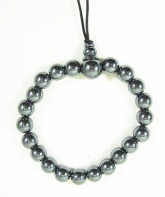 Haematite Power Bead Bracelet - Crystal Jewellery > Gemstone Bracelets