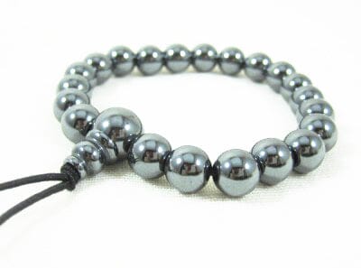 Haematite Power Bead Bracelet - Crystal Jewellery > Gemstone Bracelets