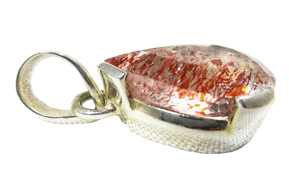 Haematite Quartz Pendant | Crystal Jewellery | Crystal Pendants