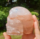 Haematoid Quartz Skull | Crystal Carvings | Polished Crystal Spheres