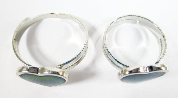 Heart Mood Ring (Adjustable) | Crystal Jewellery | Gemstone Rings