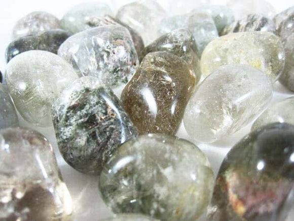 Included Quartz Healing Crystal Tumble stones (x3) | Cut & Polished Crystals | Polished Crystal Tumble Stones