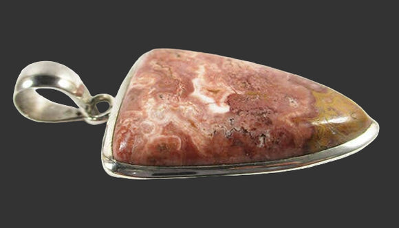 Jasper Shield Pendant | Crystal Jewellery | Crystal Pendants