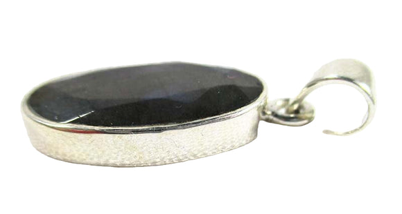 Labradorite Faceted Oval Pendant | Crystal Jewellery | Crystal Pendants