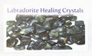 Labradorite Healing Crystals Properties Card Only | Books & Greeting Cards