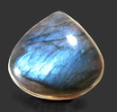 Labradorite  Crystal Pear Cabochon Ring Size N | Crystal Jewellery | Gemstone Rings
