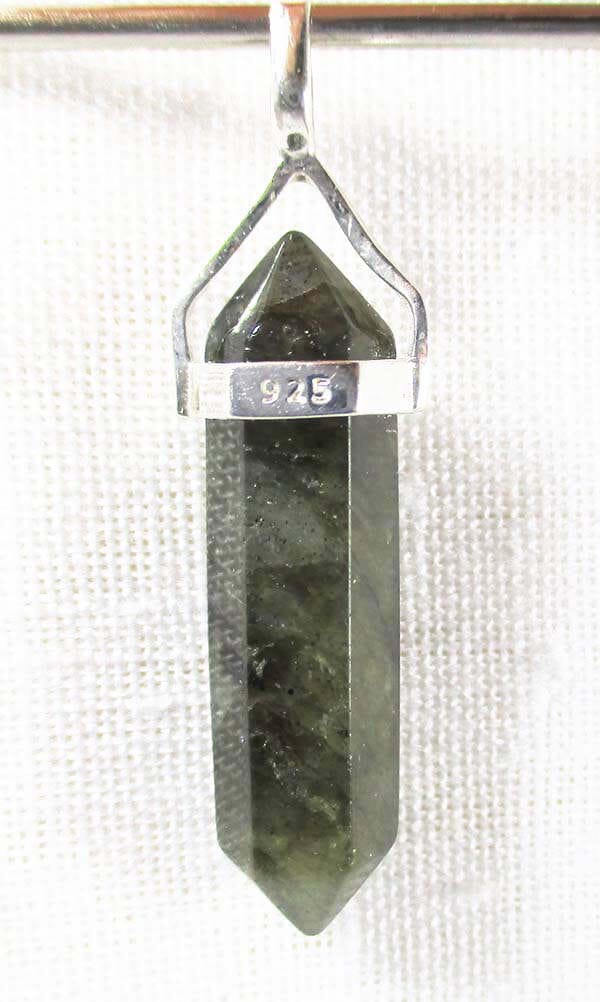 Labradorite Point Pendant - Crystal Jewellery > Point Pendants