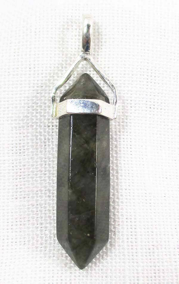Labradorite Point Pendant - Crystal Jewellery > Point Pendants