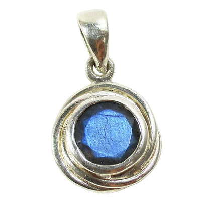 Labradorite Rose Pendant (Small) | Crystal Jewellery | Crystal Pendants