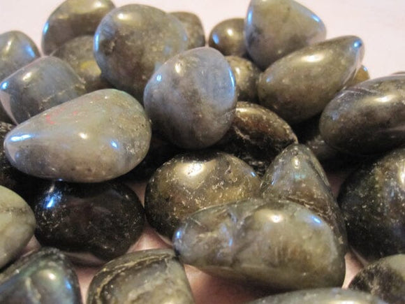 Labradorite Crystal Rough Tumble Chips Small(x3) | Cut & Polished Crystals | Polished Crystal Tumble Stones