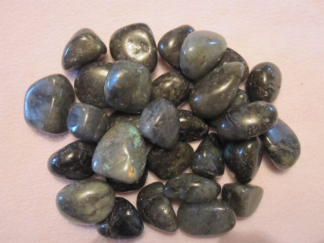 Labradorite Rough Tumble Chips Small(x3) - Cut & Polished Crystals > Polished Crystal Tumble Stones