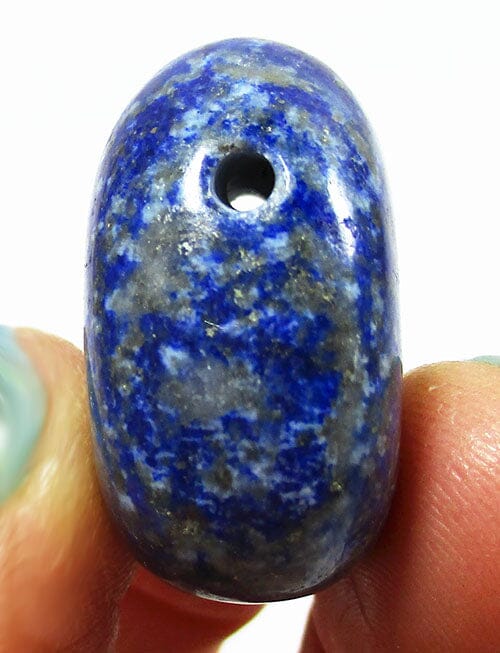 Lapis Lazuli Drilled Pendant (x1) Crystal Jewellery > Crystal Pendants