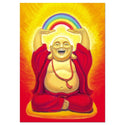 Laughing Buddha Greetings Card - 1