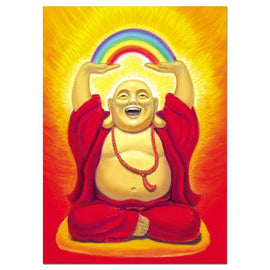 Laughing Buddha Greetings Card | Books & Greeting Cards