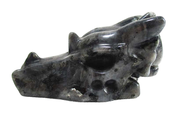 Lavakite Dragons Head | Crystal Carvings | Carved Crystal Animals