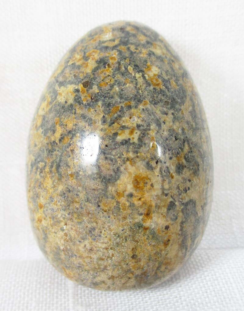 Leopardskin Jasper Egg - Crystal Carvings > Polished Crystal Eggs