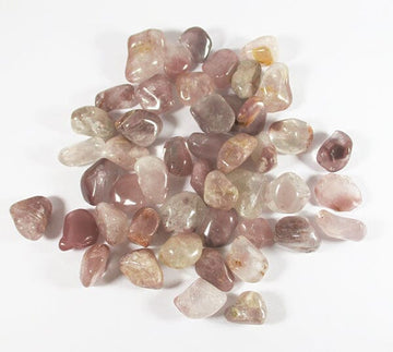 Lithium Healing Crystal Rough Tumble Stones Small (x3) | Cut & Polished Crystals | Polished Crystal Tumble Stones