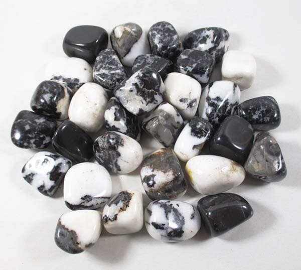 Lumpy Zebra Jasper Tumble Stones (x3) Cut & Polished Crystals > Polished Crystal Tumble Stones