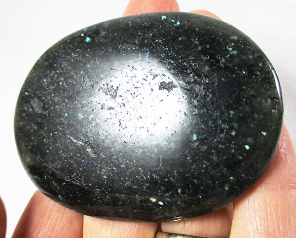 Micro Labradorite Palm Stone - 2