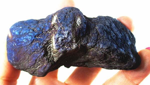 MIdnight Blue Aura Quartz Geode Twin - Natural Crystals > Crystal Geodes