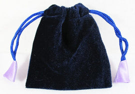 Midnight Blue Velvety Pouch | Gift Boxes & Pouches