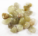 B Grade Rutilated Quartz Tumble Stones (x3) | Cut & Polished Crystals | Polished Crystal Tumble Stones