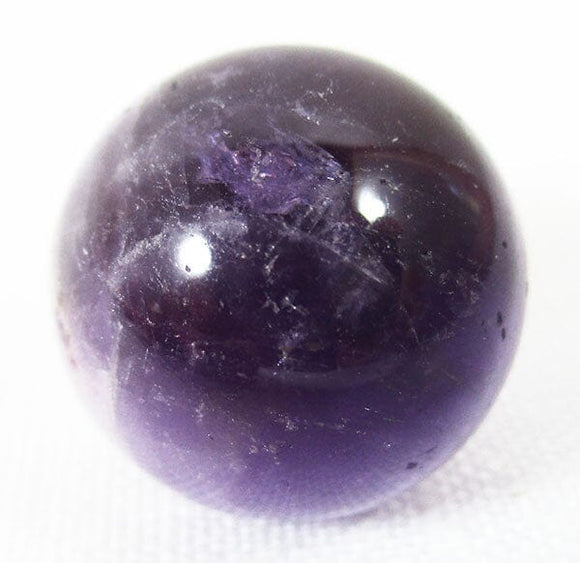 Mini Amethyst Sphere (x1) | Crystal Carvings | Polished Crystal Spheres