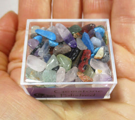 Mini Gemstone Box | Cut & Polished Crystals | Polished Crystal Tumble Stones