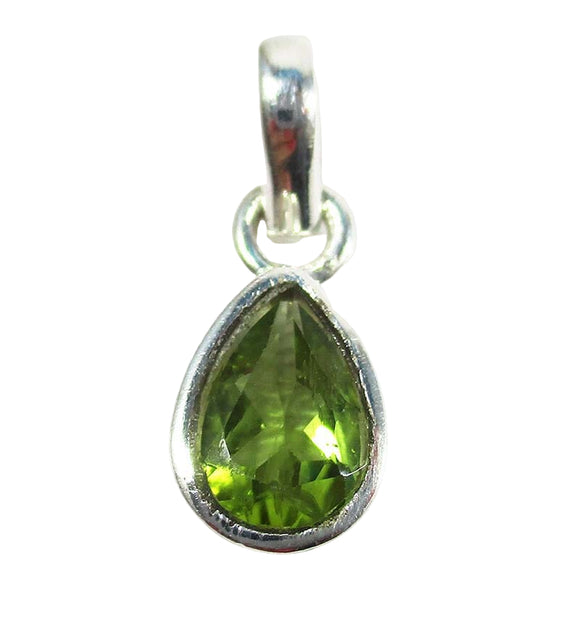 Mini Peridot Pendant/Charm | Crystal Jewellery | Crystal Pendants