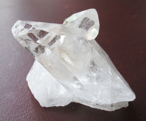 Mini Quartz Cross Rough Points | Cut & Polished Crystals | Crystal Obelisks & Natural Points