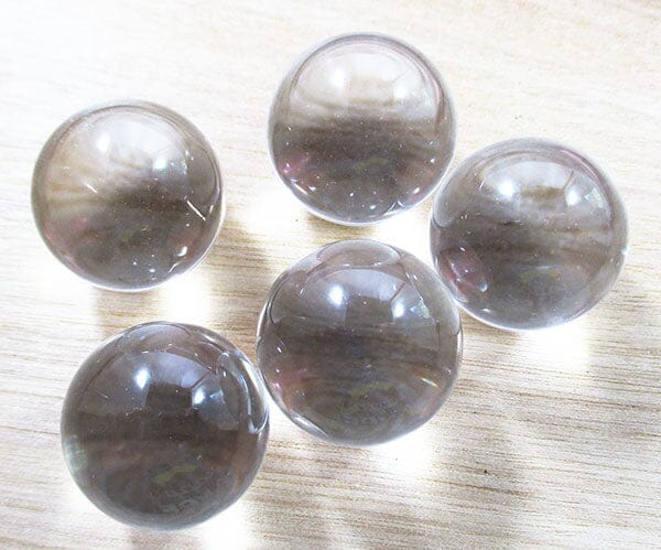 Mini Quartz Sphere (x1) - Crystal Carvings > Polished Crystal Spheres