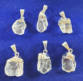 Mini Raw Quartz Pendant | Crystal Jewellery | Crystal Pendants