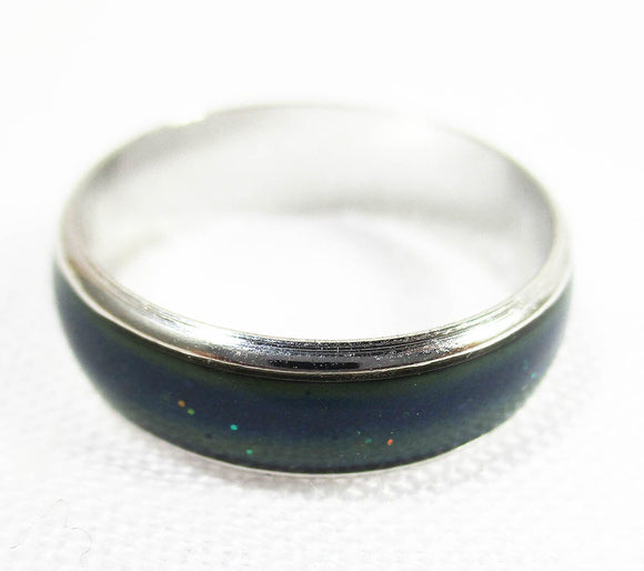 Mood Ring Size K Thick | Crystal Jewellery | Gemstone Rings