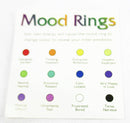 Mood Ring Size K Thick | Crystal Jewellery | Gemstone Rings