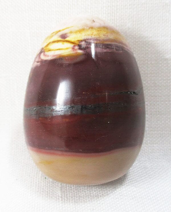 Mookaite Jasper Egg - Crystal Carvings > Polished Crystal Eggs