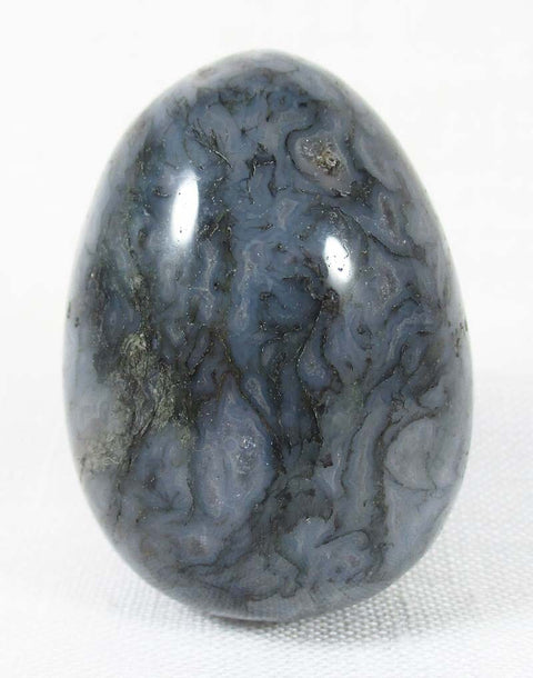 Moss Agate Egg Crystal Carvings > Polished Crystal Eggs