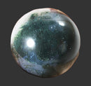 Moss Agate Sphere | Crystal Carvings | Polished Crystal Spheres