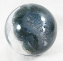 Moss Agate Sphere | Crystal Carvings | Polished Crystal Spheres