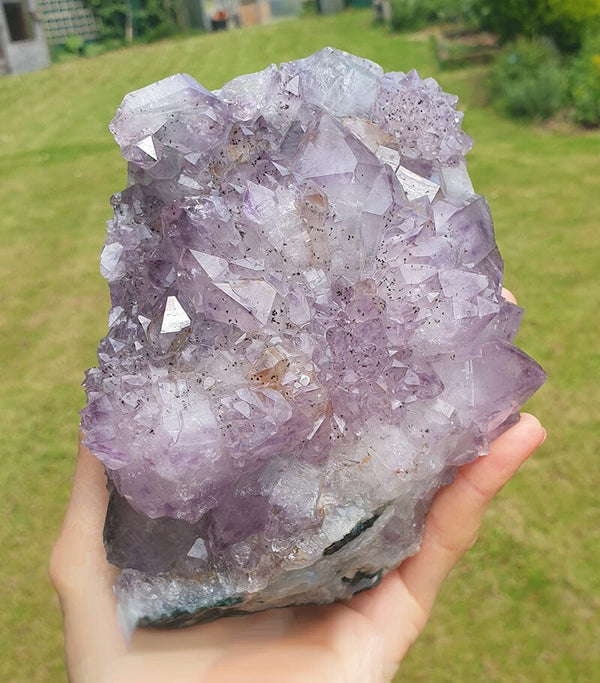 Naturally Formed Amethyst Flower Cluster - 1