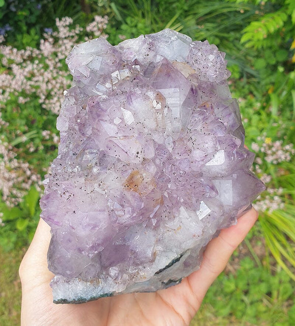 Naturally Formed Amethyst Flower Cluster - 3