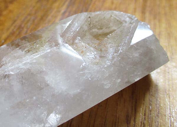 Naturally Formed Quartz Crystal Point/Wand (L) | Cut & Polished Crystals | Crystal Obelisks & Natural Points