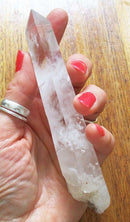 Naturally Formed Quartz Crystal Point/Wand (L) | Cut & Polished Crystals | Crystal Obelisks & Natural Points