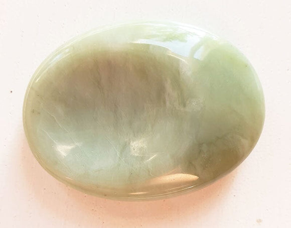 New Jade Thumb Stone | Cut & Polished Crystals | Polished Crystal Thumb Stones
