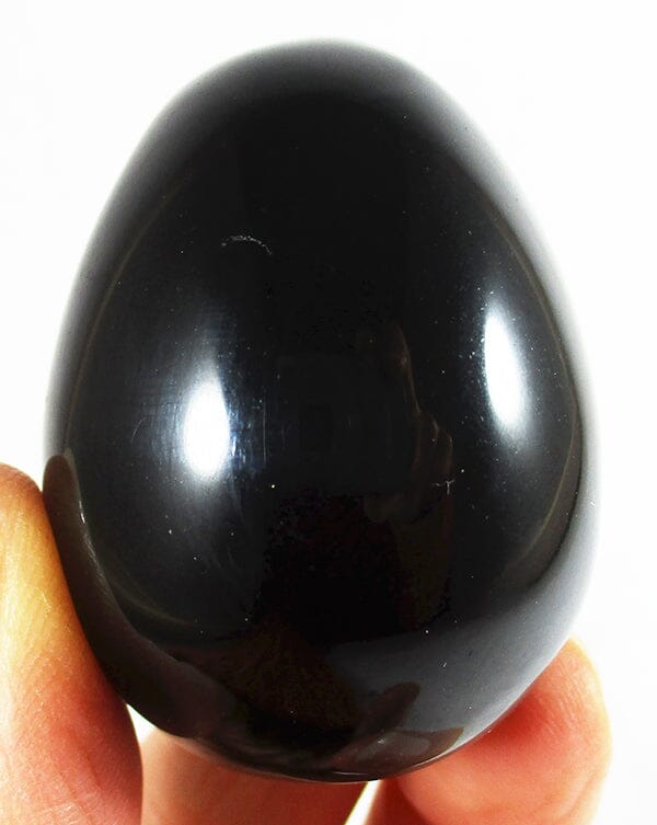 Obsidian Egg - Crystal Carvings > Polished Crystal Eggs