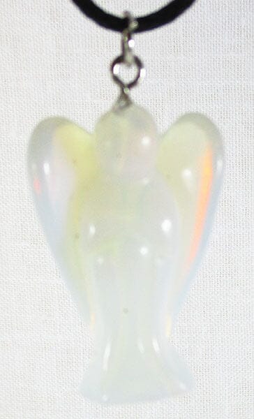 Opalite Angel Pendant - Crystal Jewellery > Angel Pendants
