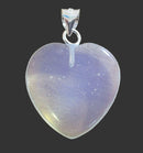 Opalite Healing Crystal Heart Pendant (Small) | Crystal Jewellery | Crystal Pendants