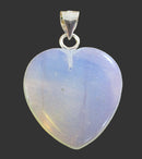 Opalite Healing Crystal Heart Pendant (Small) | Crystal Jewellery | Crystal Pendants