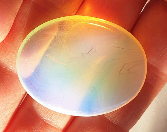 Opalite Thumb Stone | Cut & Polished Crystals | Polished Crystal Thumb Stones