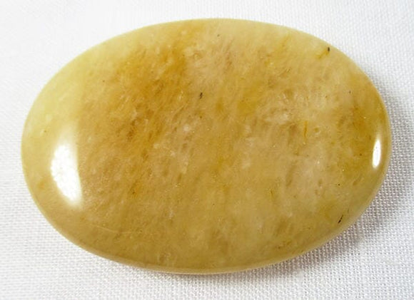 Orange Calcite Palm Stone | Cut & Polished Crystals | Polished Crystal Palm Stones